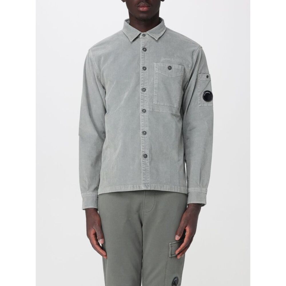 C.P. Company Men C.P. Company Long-Sleeved Corduroy Shirt With Pocket